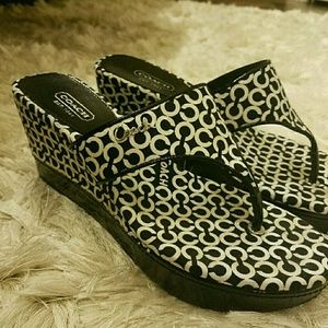 Coach sandals